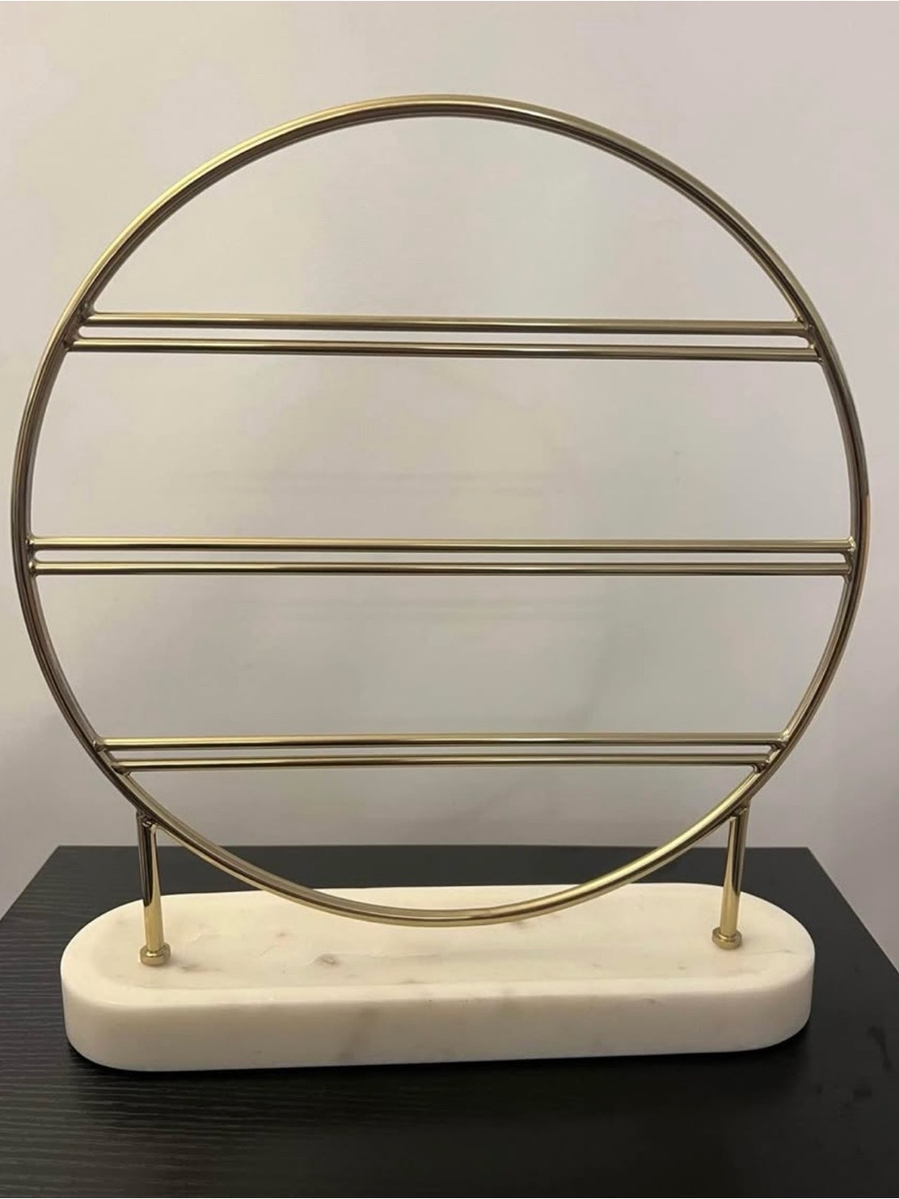 PB Teen Earring and Jewelry Holder in Gold & Marble - Picture 6 of 8